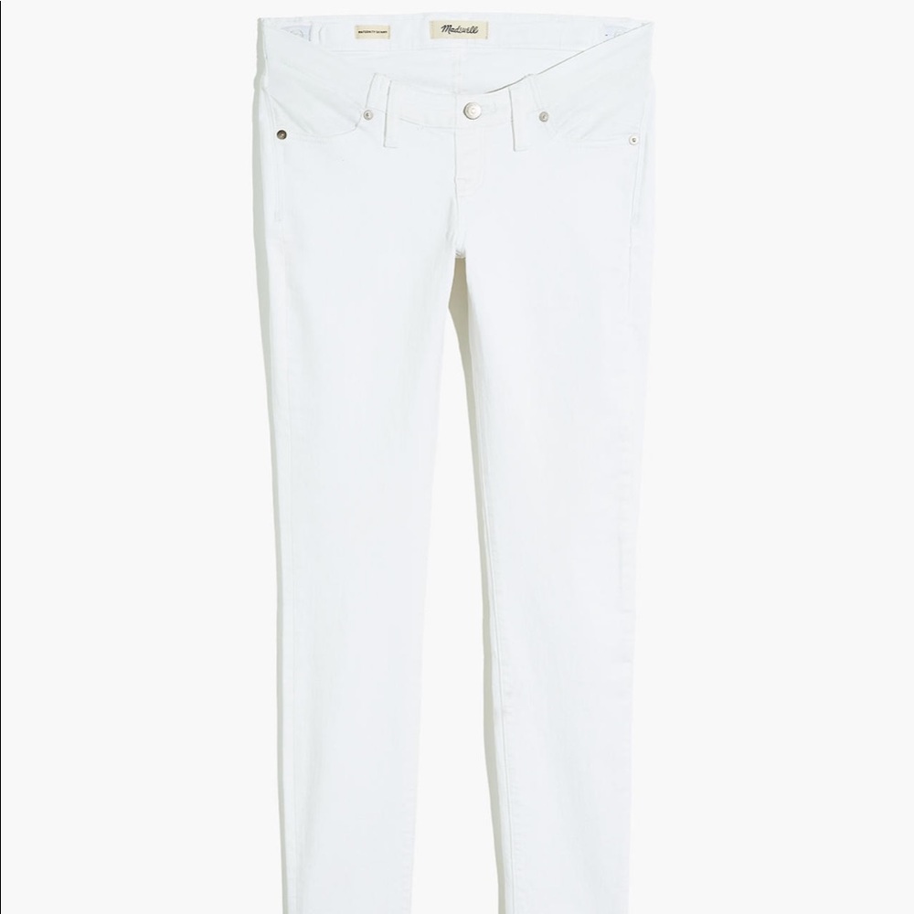 Madewell maternity side panel denim 🤍